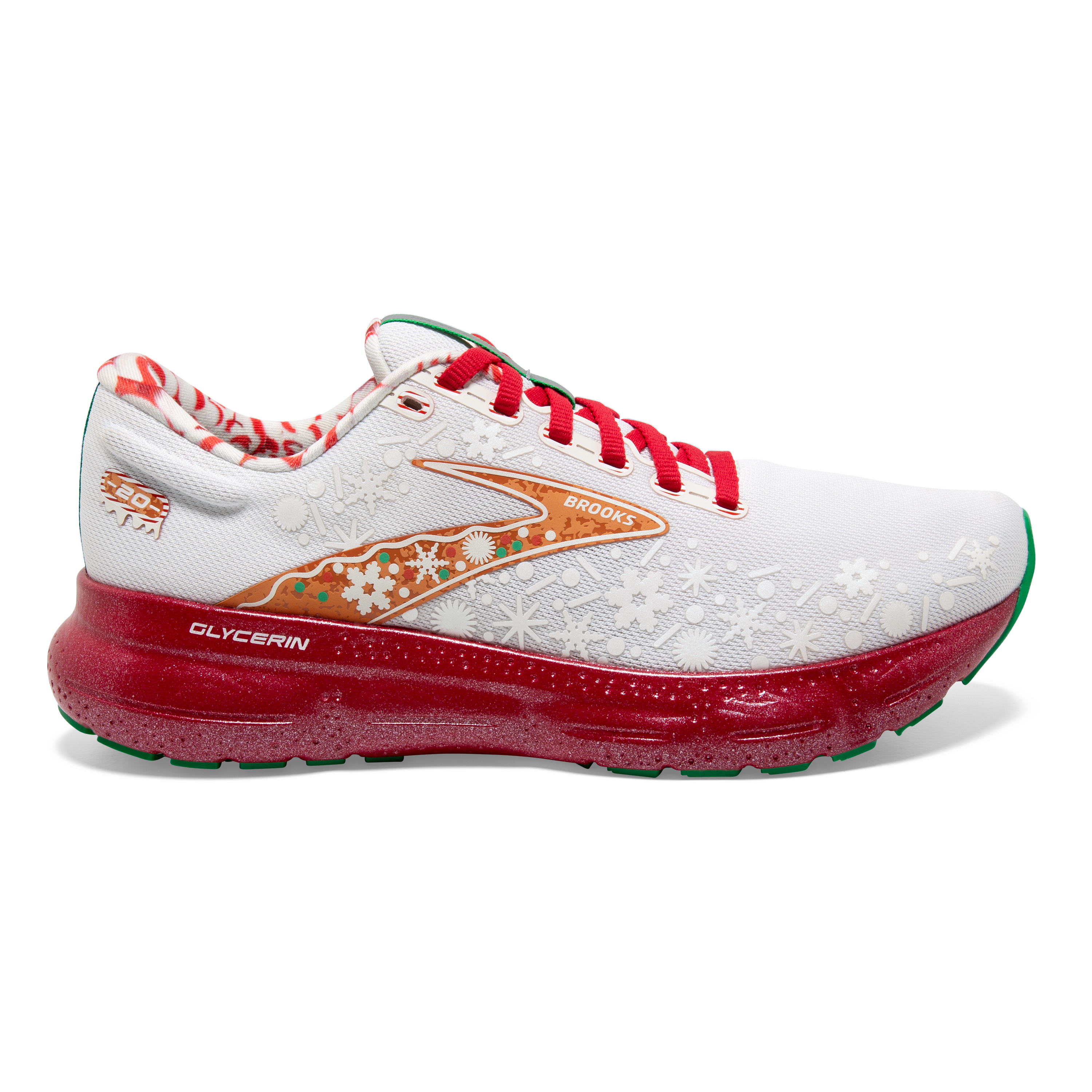 Brooks Mens Racer St5 Running Shoes White Red 1000 Amazon.com | Brooks Women main image 2