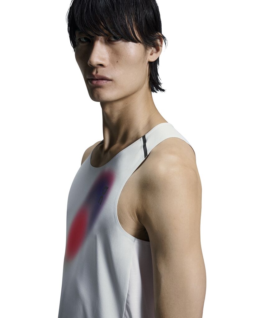 [とまと]On Performance Tank On Men's Performance Tank GLACIER