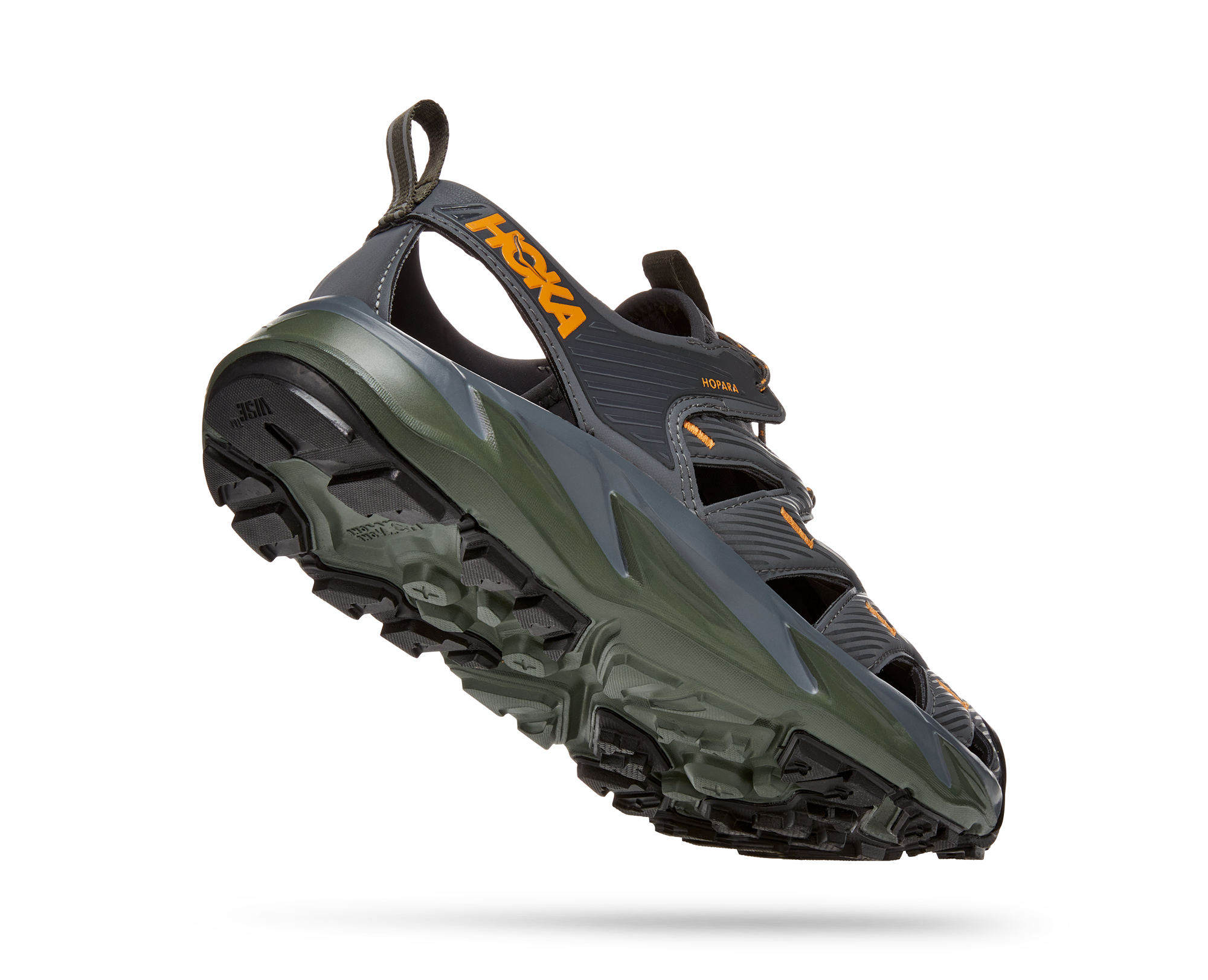 HOKA Hopara Hiking Water Sandals Castlerock Thyme Gray Trail Shoes 1106534 Hopara All-terrain Shoe | HOKA® main image 2