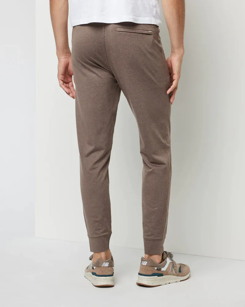 VUORI Men's Ponto Performance Jogger FOSSIL HEATHER