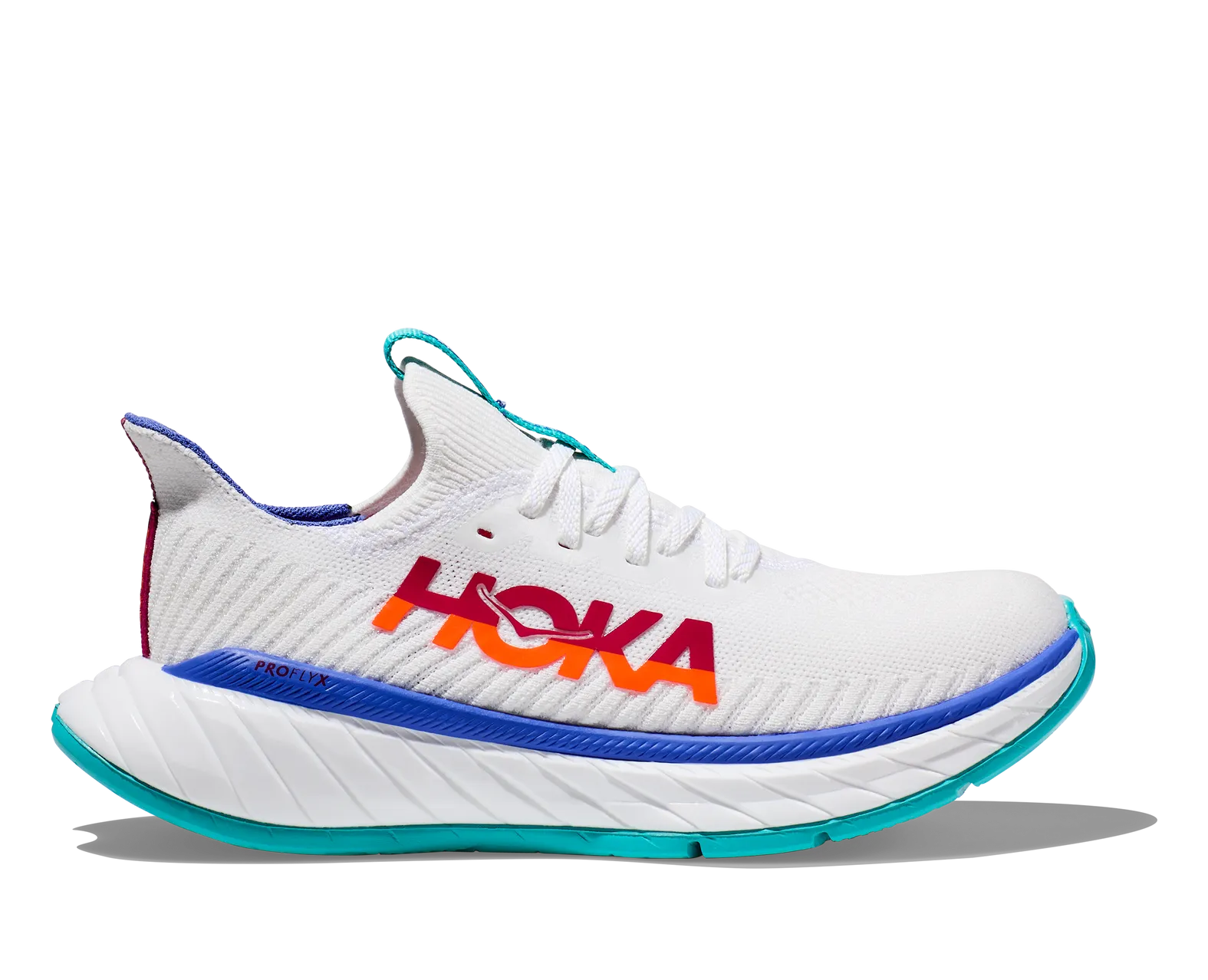 Hoka MEN'S CARBON X WHITE FLAME